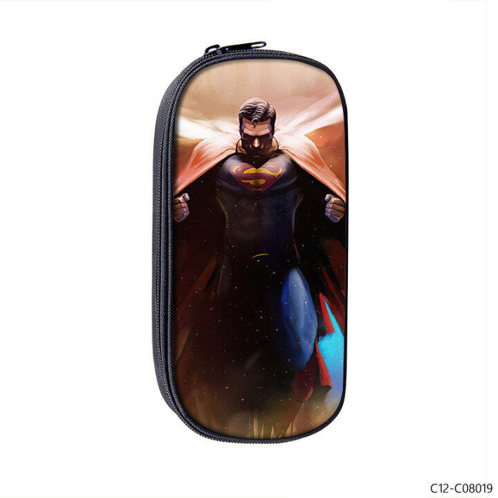 marvel-superman-cartoon-anime-pencil-case-student-pen-storage-stationery-box-large-capacity-personality