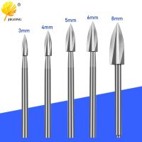 5PCs Wood Carving Engraving Drill Accessories Bit Fitment For Rotary Tools 3mm Shank Woodworking Chisel Insert Cutter Root Tool