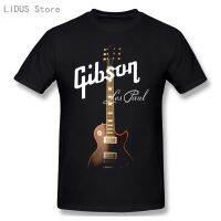 [ขายดีที่สุด] Cool Gibson กีตาร์ T เสื้อ Graphic Tee Mens Gibson เสื้อยืด Rock Grunge Music Lover เสื้อ Hipster เสื้อ Hip Hop เสื้อลำลอง