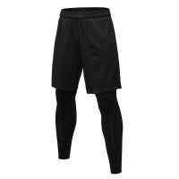 CODluba03411 Men Yoga Leggings Running Pants Sport Workout Tights