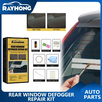 Car Rear Window Defogger Heater Grid Lines Repair Kit for Scratched  Defroster US