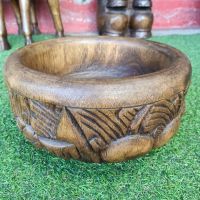 ชามไม้ ชาม/กะละมังไม้ สำหรับไว้ใส่ผลไม้ และของต่างๆ ไม้ธรรมชาติ wooden bowl