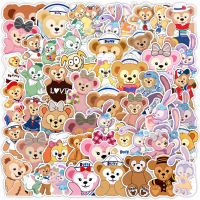 สเตลล่าลูStellaLou ดัฟฟี่  น่ารัก shelliemay gelatoni Duffy &amp; Friends sticker สติกเกอร์กันน้ำรูปแบบที่แตกต่างกัน 50ชิ้น