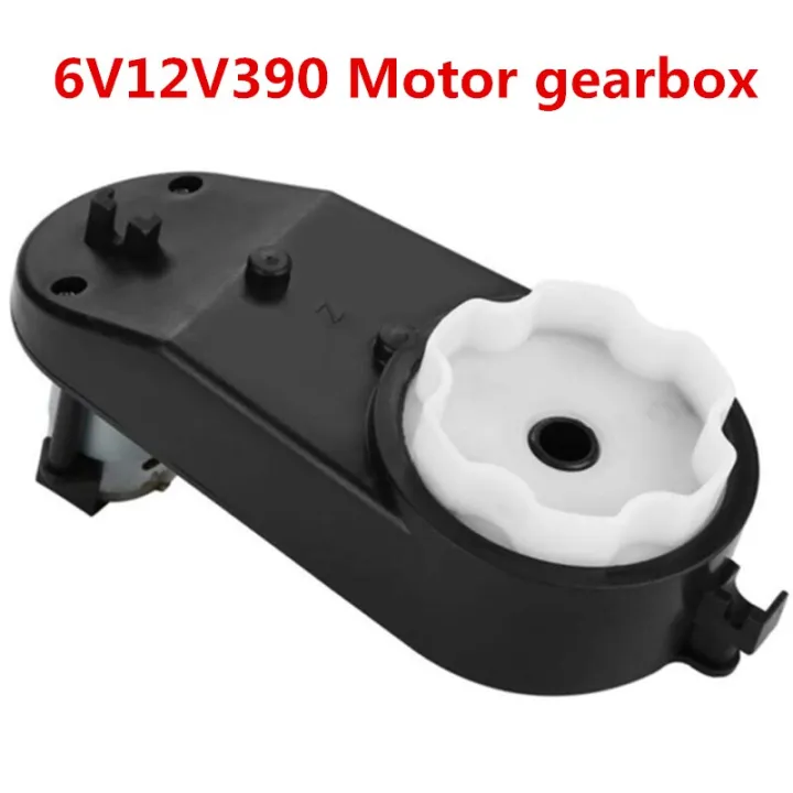 6V 12V RS390 Children's Electric OffRoad Vehicle Motor Gearbox, 1.0
