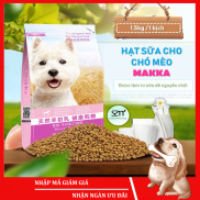 Hạt thức ăn cho chó mèo trộn sữa dê tươi nguyên chất Makka 1.5kg