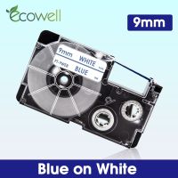 Ecowell XR-9RD XR-9X XR-9WE ที่ XR-9BU คะแนนสูงสุดฉลาก9มม. สำหรับ XR-9GN XR-9YW คาสิโอ XR-9GD เทปฉลากสำหรับ Casio KL-60 KL-120 KL-100เครื่องพิมพ์ฉลาก