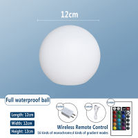 Lawn Lamp Outdoor Garden Light Ball Led Coffee Table Landscape Lighting Waterproof Floating Swimming Pool Ball Light With Remote