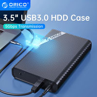 ORICO 3.5นิ้ว External Hard Drive Enclosure USB 3.0ถึง SATA 3.0 Hard Drive Case สำหรับ2.53.5 HDD กล่อง12V2A Power Adapter