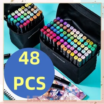 36 Colors Acrylic Paint Markers,brush Tip And Fine Tip (dual Tip