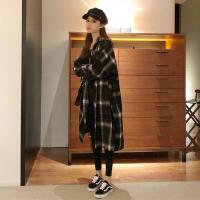 ❡❖ Plaid Shirt Women Knees Long Knee Length Plaid Shirts Women - Plaid Shirt Women 39;s - Aliexpress