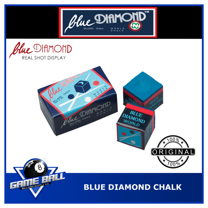 Billiard Blue Diamond Chalk (2pcs) Tisa ng Tako Lazada PH