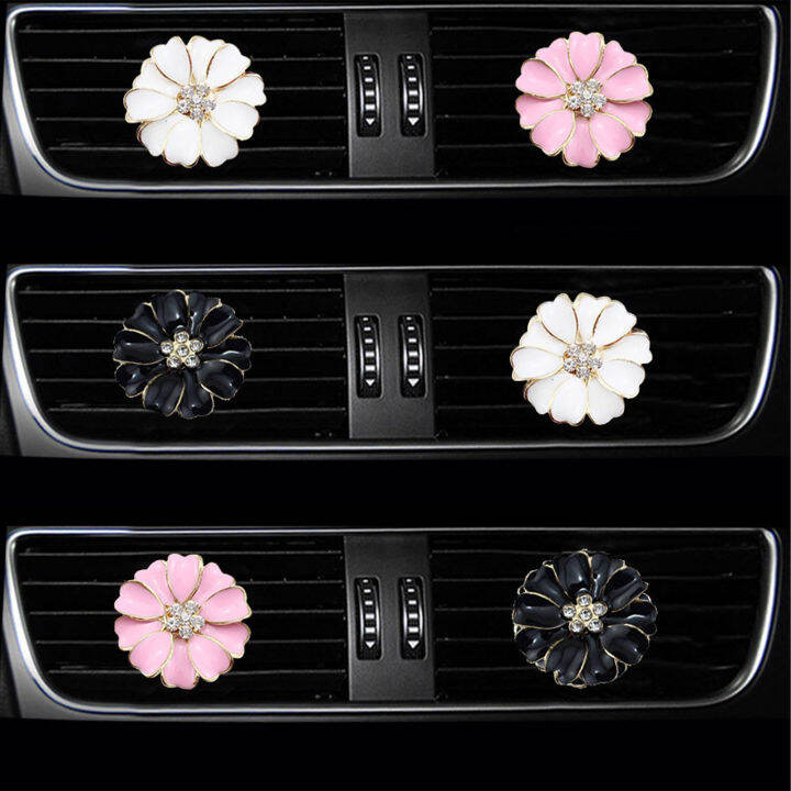 cw-air-vent-flower-clips-cute-daisies-car-clip-car-fresheners-for-women-car-air-freshener-clip-with-aromatpy-tab-levels-car