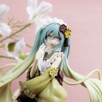 22ซม Matcha Bafei Hatsune Miku ทิวทัศน์อนาคตทำด้วยมือ Pvc การ์ตูนอุปกรณ์ต่อพ่วงของขวัญวันเกิดเด็กหญิงตกแต่งติดรถ