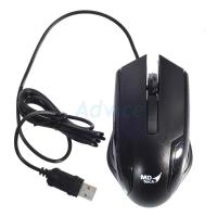 MD-TECH USB Optical Mouse (MD-63) Black