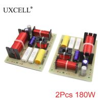 UXCELL ครอสโอเวอร์ตัวแบ่งความถี่ลำโพงวิทยุ4800Hz,2ชิ้น180W 3ทางสำหรับรถยนต์