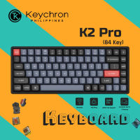 【ส่งในไทย/ของแท้?%】Keychron K2 Pro Hotswap RGB 84key QMK/VIA คีย์บอร์ดเมคคานิคอลไร้สาย เปลี่ยนสีได้