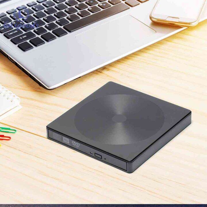 DC 12V Optical Drive Enclosure USB3.0 TypeC Plastic Optical Drive