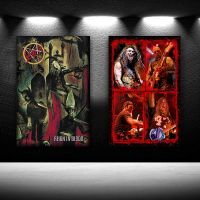 Classic Retro Slayer Heavy Metal Rock Band HD Nice Merchandise Print Canvas Poster Bedroom Decor Sports Office Room Decor Poster