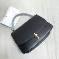 2023 Trendy T Metal Buckle Cowhide Bag Women Designer Handbag