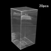 20 Pcs PVC Clear 1: 64 Model Car Exhibition Box Toy Dustproof Display Storage Holder Protection Case