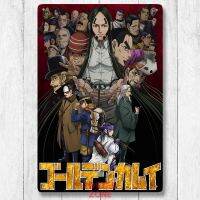 Golden Kamuy Season 4โปสเตอร์โลหะรายการทีวีเกมภาพยนตร์อะนิเมะป้ายดีบุกผนัง NZ5124ตกแต่งห้องศิลปะ