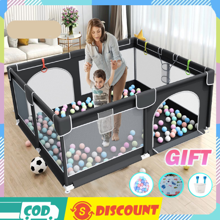 playpens for baby Mat playpen with foam play pen bed fence Lazada PH
