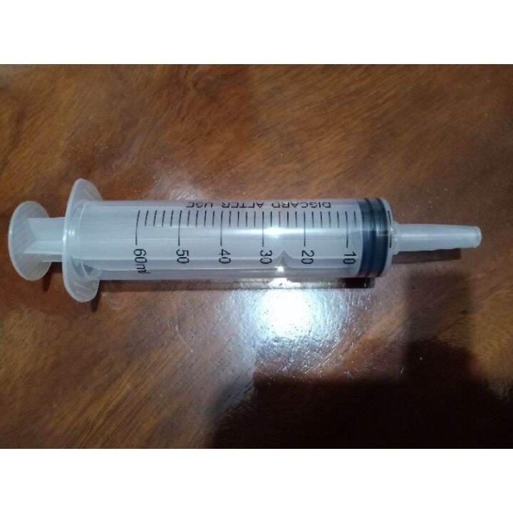 KE . yi9479517281 Plastic Syringe 60ml Catheter tip Lazada PH
