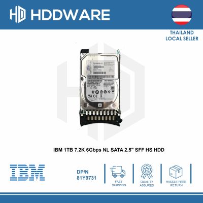 IBM 1TB 7.2K 6Gbps NL SATA 2.5 SFF HS HDD // 81Y9730 // 81Y9731 // 81Y3829