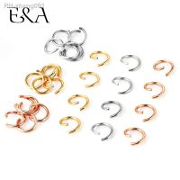 200pcs/Lot Stainless Steel Jump Rings PVD Rose Gold Split Rings Connectors for Diy Jewelry Making Accessories Wholesale Findings