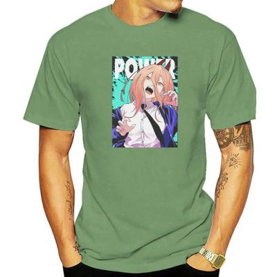 Chainsaw Man Denji Manga Power T Shirt Harajuku Grunge High Quality Tshirt Loose Vintage Women Men Shirt