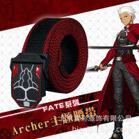 FateStay Night สีแดง Archer เข็มขัดธีม เกมอนิเมะรอบเข็มขัดระยะไกลสองมิติ