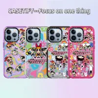 SDFGERGEH Casetify เคสโทรศัพท์มือถือแบบนิ่ม กันกระแทก ลายการ์ตูนตํารวจ ผู้หญิง สําหรับ IPhone 14 13 12 11 Pro Max