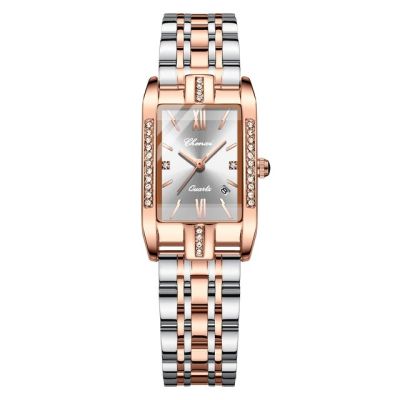 CHENXI 2023ใหม่นาฬิกาผู้หญิงหรูหราแบรนด์ชั้นนำนาฬิกาควอตซ์กันน้ำนาฬิกาข้อมือสุภาพสตรีนาฬิกาสแตนเลส