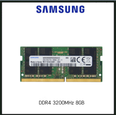 Samsung RAM DDR4 3200MHz 8GB SODIMM Laptop Memory