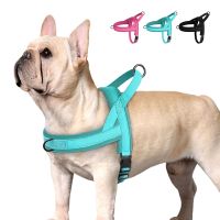 Soft Padded Dog Harness No Pull Dog Harnesses Adjustable Pet Puppy Pug Vest Durable Vest For Small Medium Dogs Cat Anti-Pulling