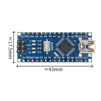 【HOT SALE】 10ชุด = บอร์ดมินิ USB ATmega328สาย USB 10ชิ้น CH340G สำหรับ Arduino