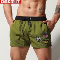 【TAKU Swimsuit】Desmiit ชุดว่ายน้ำกางเกงขาสั้นสำหรับผู้ชายกางเกงว่ายน้ำเซ็กซี่ชุดว่ายน้ำกางเกงไนล่อนชายหาดชุดว่ายน้ำ Zwembroek Man Badeshorts 2022