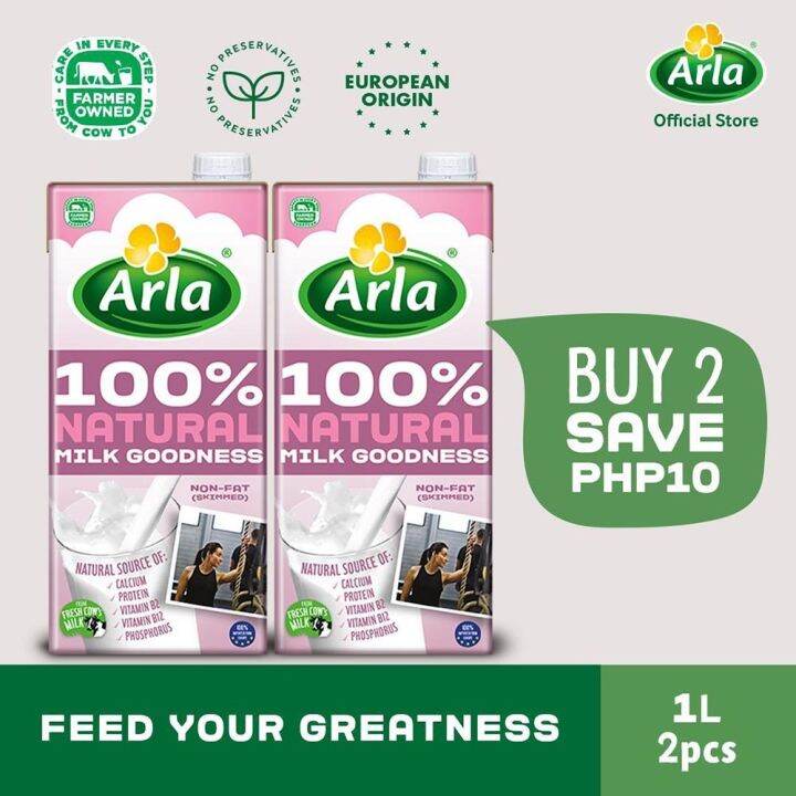 Arla Skimmed Milk 1L Saver's Pack | Lazada PH