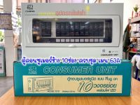 Chang Consumer Unit ตู้คอนซูมเมอร์ยูนิต 10 ช่องพร้อมเมน ตราช้าง (รวมลูกย่อย)