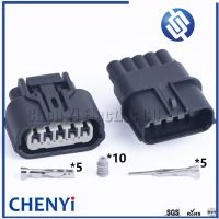 1 set 5 Pin Auto Waterproof Connector Mass Air flow Sensor plug Intake Pressure Oxygen Sensor Plug 6189-1081 6189-6909 For Honda Electrical Trade Tool