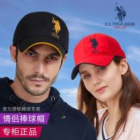 Counter genuine USPA hat summer sunscreen sun visor peaked cap mens high-grade classic polo baseball cap