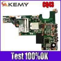 Akemy For HP Compaq 435 635 CQ43 Laptop Motherboard 646982-001 Socket S1 MAIN BOARD DDR3 Free CPU 100 Tested