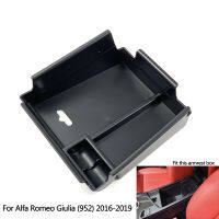 Car Styling Accessories Console Armrest Storage Box Container Car Styling For Alfa Romeo Giulia (952) 2016-2019 Stelvio 2017