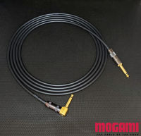 สายแจ็คกีตาร์ และเบส MOGAMI 2524 + หัว G&amp;H PLUG หัวตรง - งอ ความยาว 1 - 5 เมตร