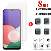For Samsung Galaxy A22 Glass Samsung A22 5g Tempered Glass Full Glue Cover Screen Protector For Samsung A22 5G Camera Film Camera Screen Protector