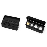 2 Pack Car Gift Coin Holder Black Car Coin Box Car Coin Holder Decoration for Car, Truck, RV Interior Accessories