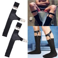 【CW】 1 Elastic Garters Suspender Holder Non Men Socks Stays Adjustable Crease Resistant