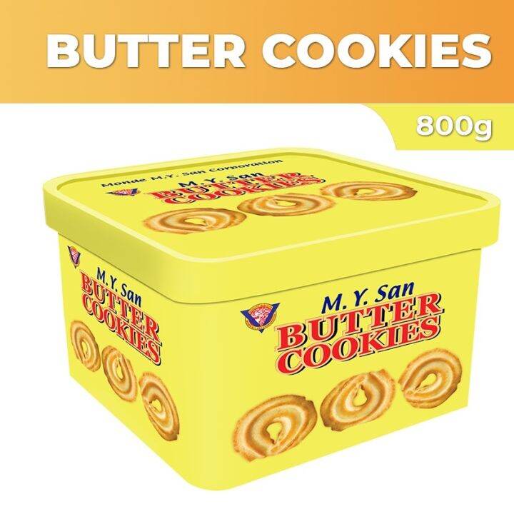 【Hot sales】 San Butter Cookies Ready to Eat Snack 800g | Lazada PH