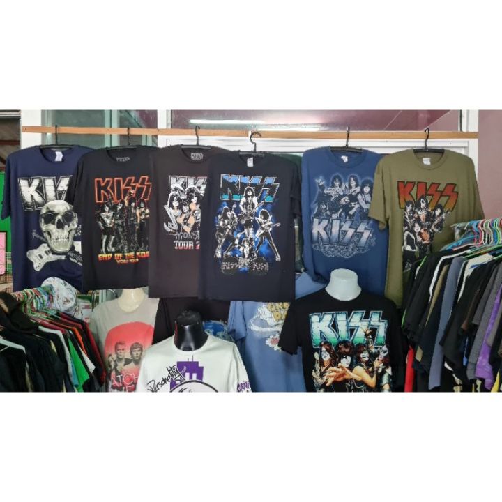 เสื้อวินเทจ-วง-kiss-งานแท้-วง-megadeth-เสื้อวง-slipkont-เสื้อวงgunrose-เสื้อวง-harley-เสื้อวง-linkinpark-เสื้อวินเทจ