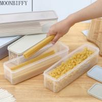 【CW】 Japanese Style Sealed Dry Spaghetti Box Pasta Spaghetti Box Hermetic Jar Fruit Plastic Kitchen Fridge Storage Box